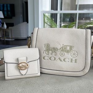 Coach crossbody bag and wallet